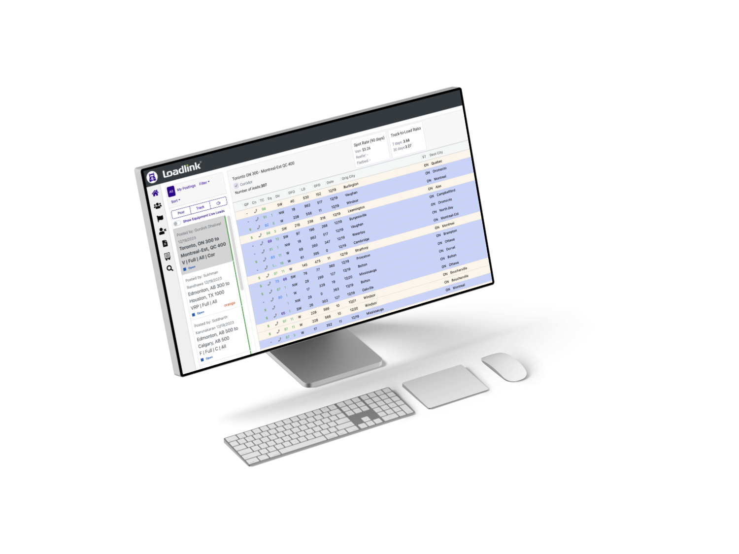 Monitor with LL4 user interface